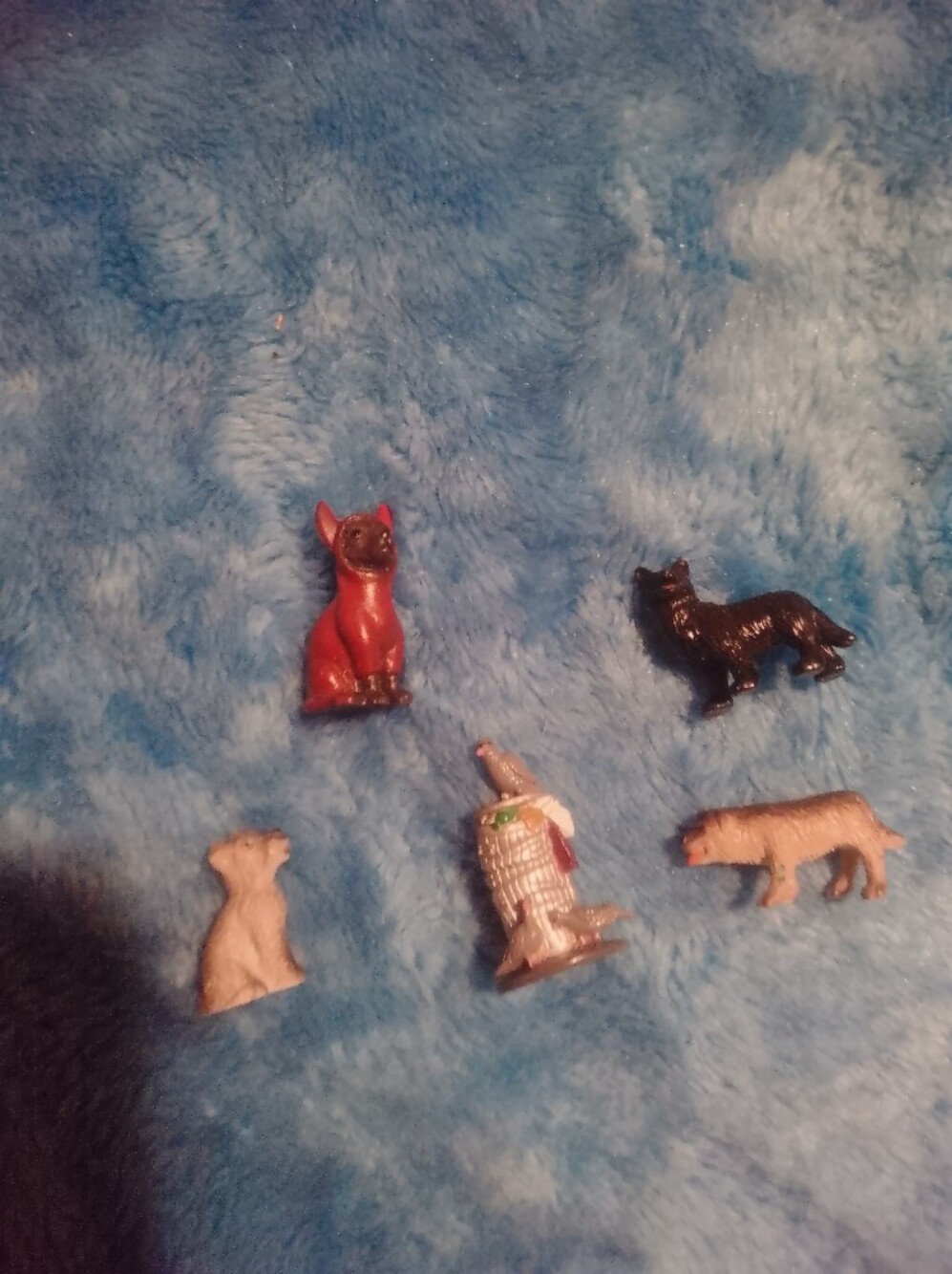 Lil Homies Vintage Miniature Hood Dogs. Lot Of 5 Figures